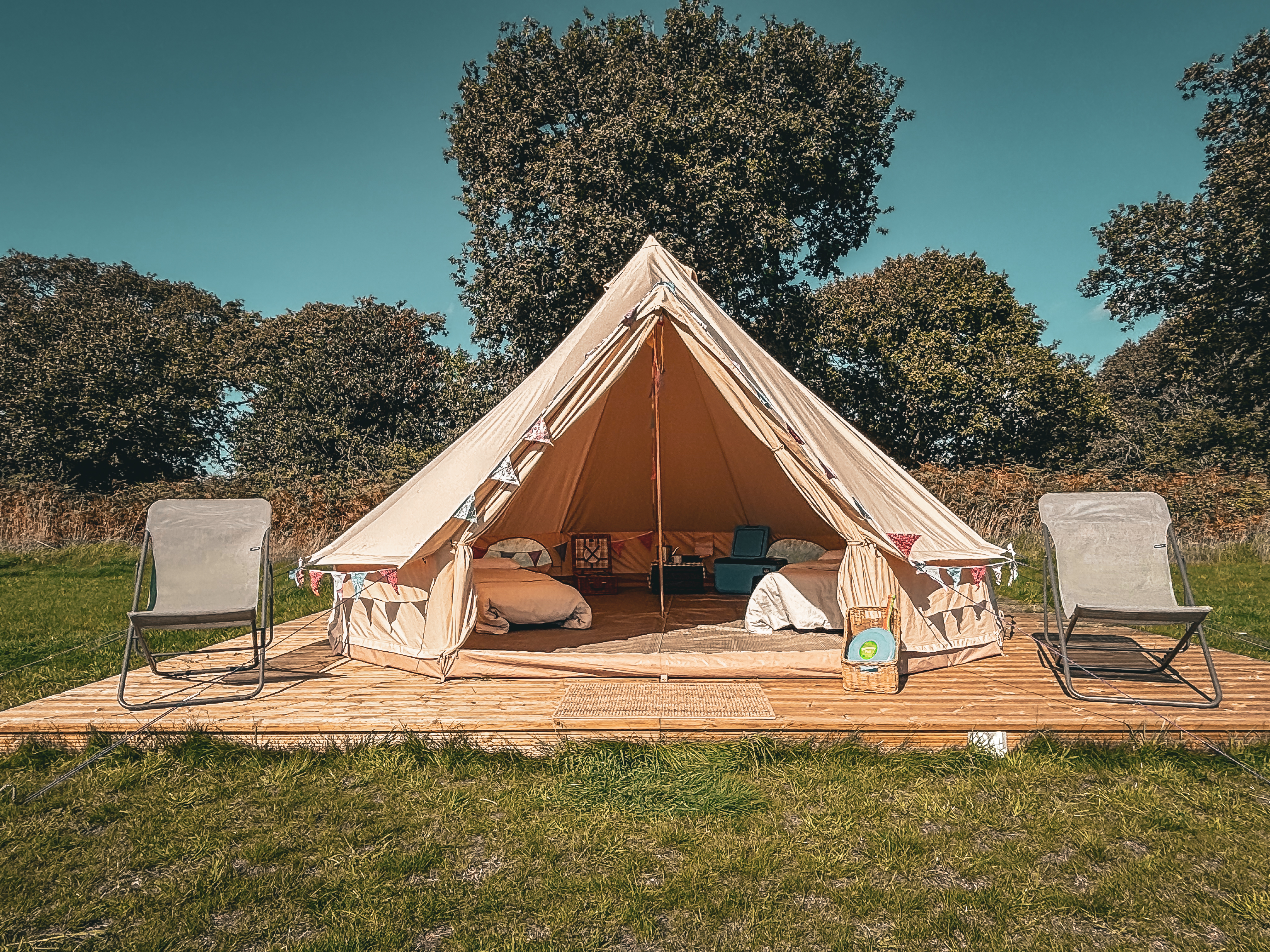 Premium Bell Tents are now at Embers! 
