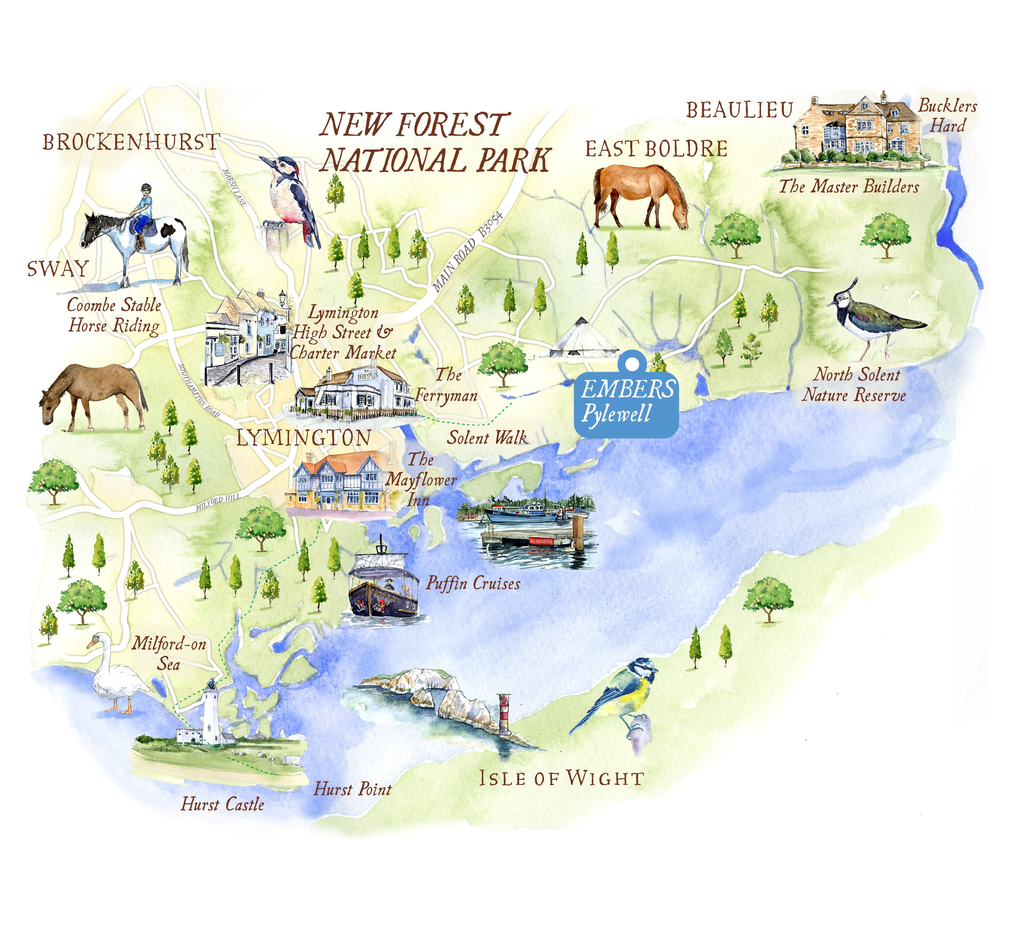 Map Pylewell