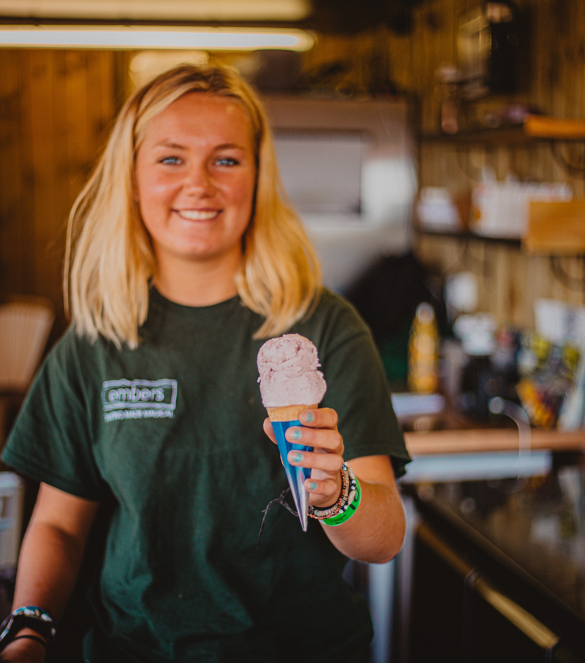 hot food, beverages & the embers snack bar