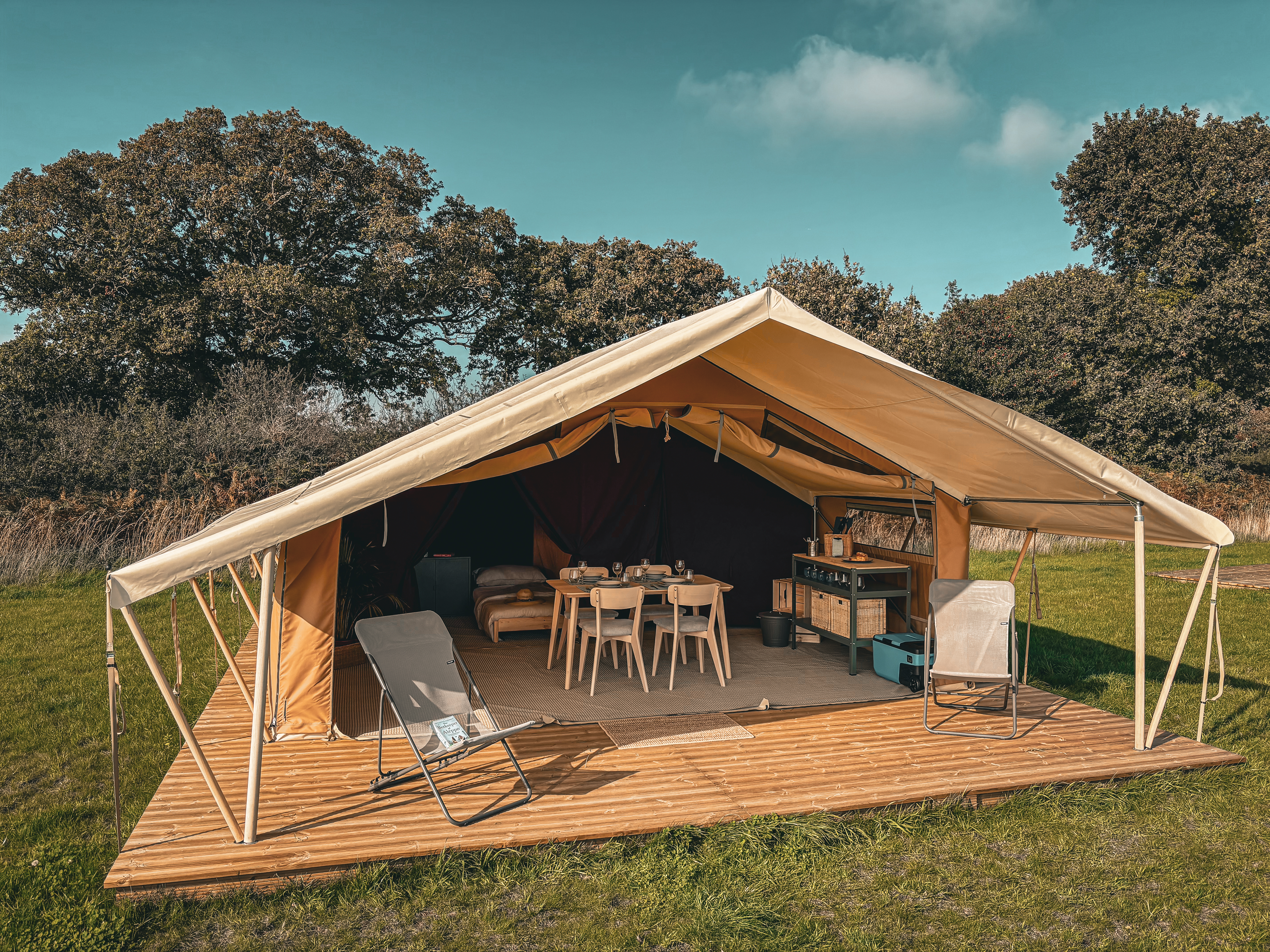 Safari Tents are now at Embers! 