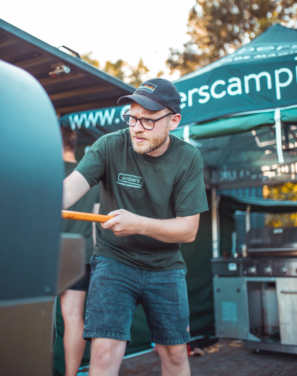 draft beer, wine, hot food and coffee at the embers snack bar