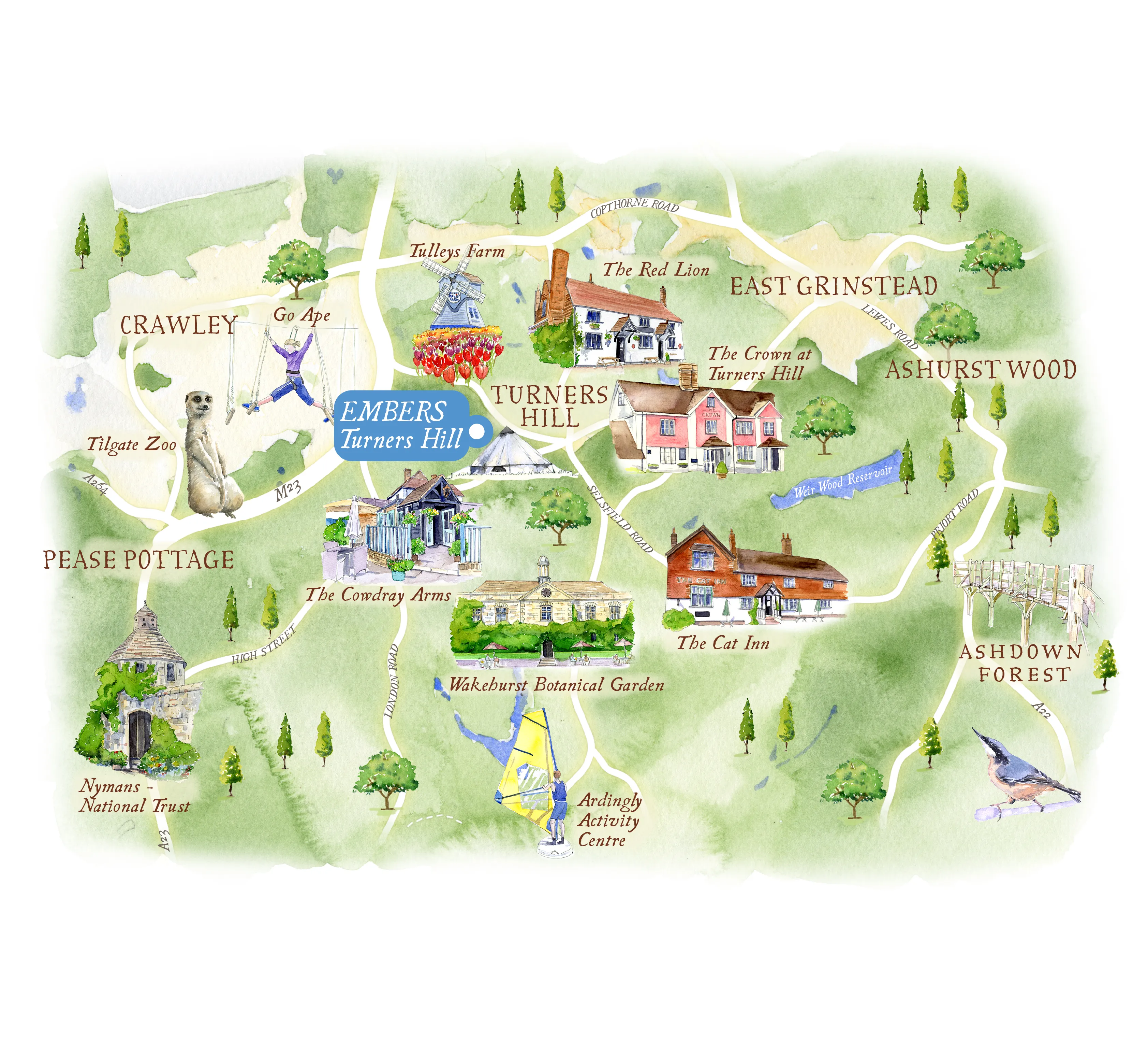 Map Turnershill