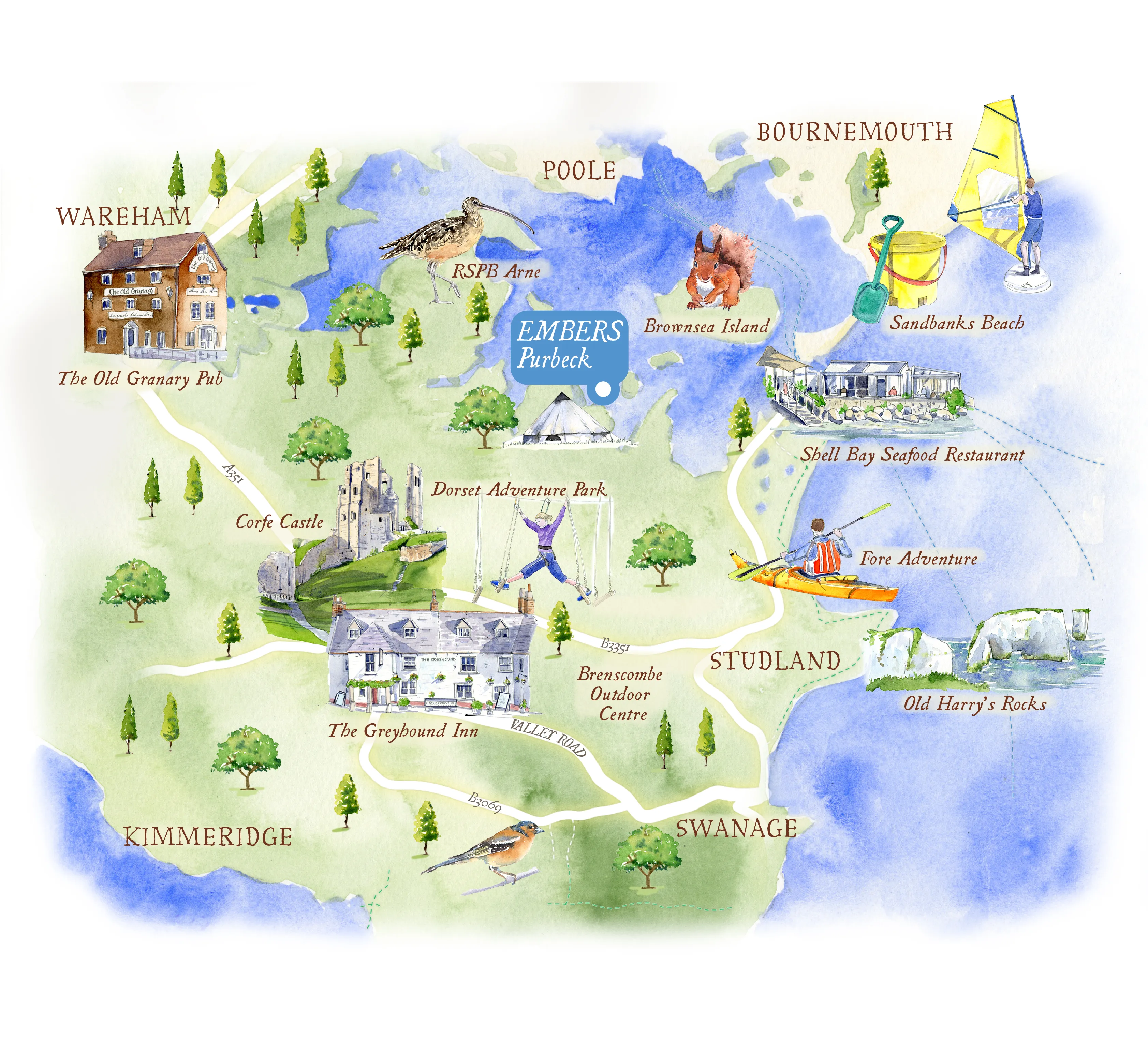Map Purbeck